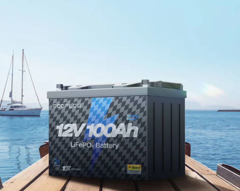EcoFlow Lityum 12V 100Ah Deep Cycle Marin/Karavan Aküsü